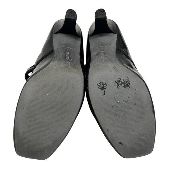 Paul Green Black Patent Leather Mary Jane Handcrafted Heels Women’s 7.5 - Picture 12 of 16